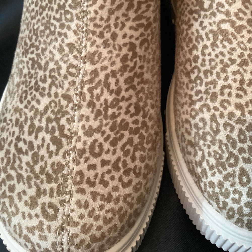 NWOT Journee Sibby faux fur lined leopard print boots platform - Picture 15 of 16